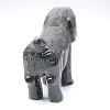 Carved natural steatite dog from Bolivia - 4