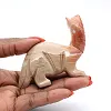 Steatite diplodocus: Bolivian dinosaur sculpture - 0