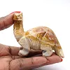 Carved Bolivian steatite stone diplodocus - 0