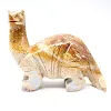 Carved Bolivian steatite stone diplodocus - 1