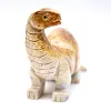 Carved Bolivian steatite stone diplodocus - 2