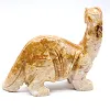 Carved Bolivian steatite stone diplodocus - 3