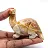 Carved Bolivian steatite stone diplodocus