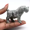 Steatite dog: carved animal figure from Bolivia - 0