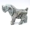 Steatite dog: carved animal figure from Bolivia - 1