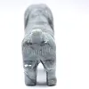 Carved Bolivian steatite dog figurine - 4