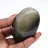 Mexican golden obsidian pebble, polished natural stone