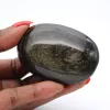 Polished golden obsidian pebble, 70 g specimen - 0