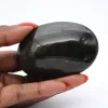 Mexican golden obsidian pebble for mineral collection - 0