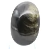 Mexican golden obsidian pebble, 75 g natural stone - 2