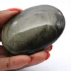 Mexican golden obsidian pebble, 100 g polished stone - 0