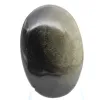 Mexican golden obsidian pebble, compact 75 g piece - 2