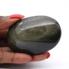 Mexican golden obsidian pebble, 90 g specimen - 0