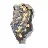 Polish Schalenblende polished slice on acrylic stand