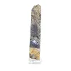 Polish Schalenblende, raw and polished mineral slice - 3
