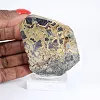 Polish Schalenblende polished slice, mineralogical specimen - 1