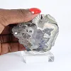 Polish Schalenblende, mineral piece on acrylic stand - 1