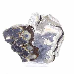 Polish Schalenblende, mineral piece on acrylic stand
