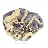 Polish Schalenblende slice for mineral collection