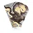 Polish Schalenblende double-sided slice on clear stand