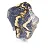 Polish Schalenblende collector's slice on stand