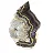 Polish Schalenblende thick slice, polished face