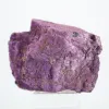 Raw Purpurite specimen from Portugal on stand - 0