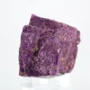 Raw Purpurite specimen from Portugal on stand - 2
