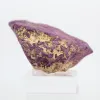 Purpurite from Portugal – Raw collector's stone on stand - 3