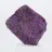 Raw Portuguese Purpurite mounted on stand for collection