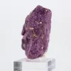 Raw Portuguese Purpurite – Mineralogical specimen on stand - 2