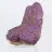 Purpurite from Portugal on stand – Raw natural mineral