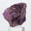 Raw Purpurite from Portugal – Collector's piece on stand - 3