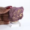 Raw Purpurite from Portugal on stand – Natural specimen - 1
