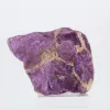 Raw Purpurite from Portugal – Purple specimen on stand - 0