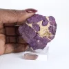 Raw Purpurite from Portugal – Natural sample on stand - 1