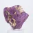 Raw Purpurite from Portugal – Natural sample on stand