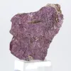 Purpurite from Portugal – Raw collector's rock on stand - 0
