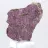 Purpurite from Portugal – Raw collector's rock on stand