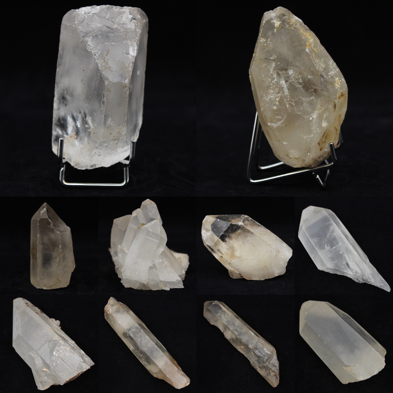 Raw rock crystal